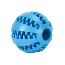 Indestructible Treat Dispensing Ball for Dogs – Natural Rubber, Dental Cleaning, and Anti-Boredom
