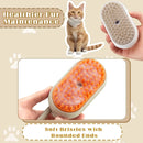 3-in-1 Steam Massaging Brush for Dogs and Cats – Spray, Floating Hair Removal, and Dry Bath