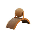 2-in-1 Cat Scratcher: Spinning Sisal Ball + Solid Wood Board – Durable and Anti-Stress Design