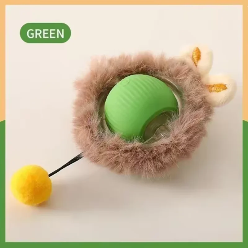 Automatic Toy Ball for Cats – Self-Moving, Anti-Boredom, and Bite and Wear Resistant