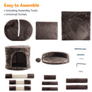 Passerscat Cat Trees Cat Climbing Frame For Indoor Cats Multi-Level With Scratching Posts Cat Tower Padded Top Perches and Condo