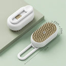 3-in-1 Steam Massaging Brush for Dogs and Cats – Spray, Floating Hair Removal, and Dry Bath