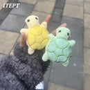 Mini Anti-Boredom Plush Turtle for Puppies – Immediate Teething Relief and Bite Resistant