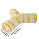 Collapsible (Foldable) Play Tunnel for Cats and Kittens – Stimulation, Exercise, and Anti-Stress Hideaway