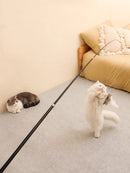 Extra-Long 1.8M Telescopic Wand for Cats – Anti-Boredom Toy, Scratch Resistant, and Maximum Exercise