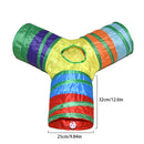 Collapsible (Foldable) Play Tunnel for Cats and Kittens – Stimulation, Exercise, and Anti-Stress Hideaway