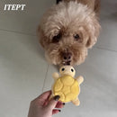 Mini Anti-Boredom Plush Turtle for Puppies – Immediate Teething Relief and Bite Resistant