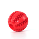 Indestructible Treat Dispensing Ball for Dogs – Natural Rubber, Dental Cleaning, and Anti-Boredom