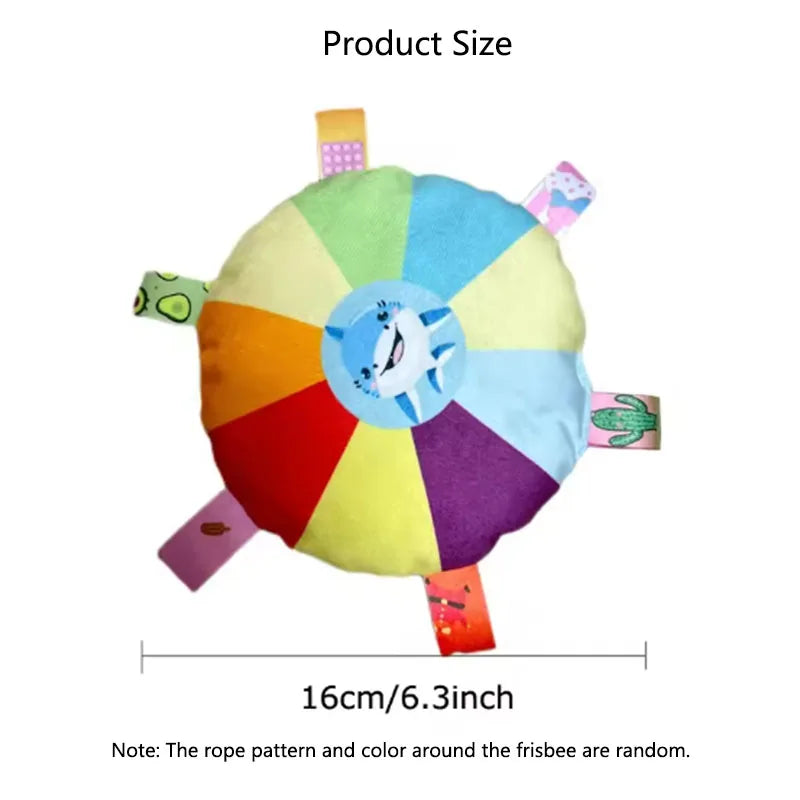 Plush Hot Dog Toy with Squeaker (Bell) for Puppies – Anti-Bite, Anti-Boredom, and Gentle Dental Cleaning