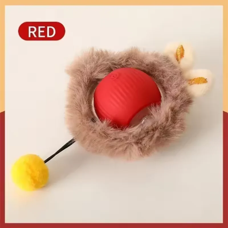 Automatic Toy Ball for Cats – Self-Moving, Anti-Boredom, and Bite and Wear Resistant