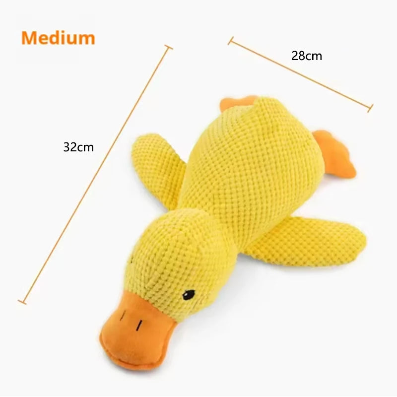 "Mother's Hug" Plush Duck for Dogs – Anti-Anxiety, Companion, and Boredom Relief for Puppies