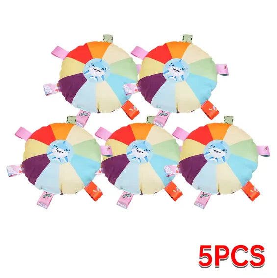 Plush Hot Dog Toy with Squeaker (Bell) for Puppies – Anti-Bite, Anti-Boredom, and Gentle Dental Cleaning