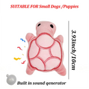 Mini Anti-Boredom Plush Turtle for Puppies – Immediate Teething Relief and Bite Resistant